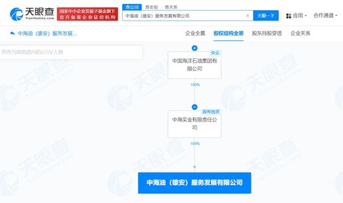 中國海油在雄安成立服務(wù)發(fā)展公司，注冊資本1億聚焦網(wǎng)絡(luò)技術(shù)服務(wù)